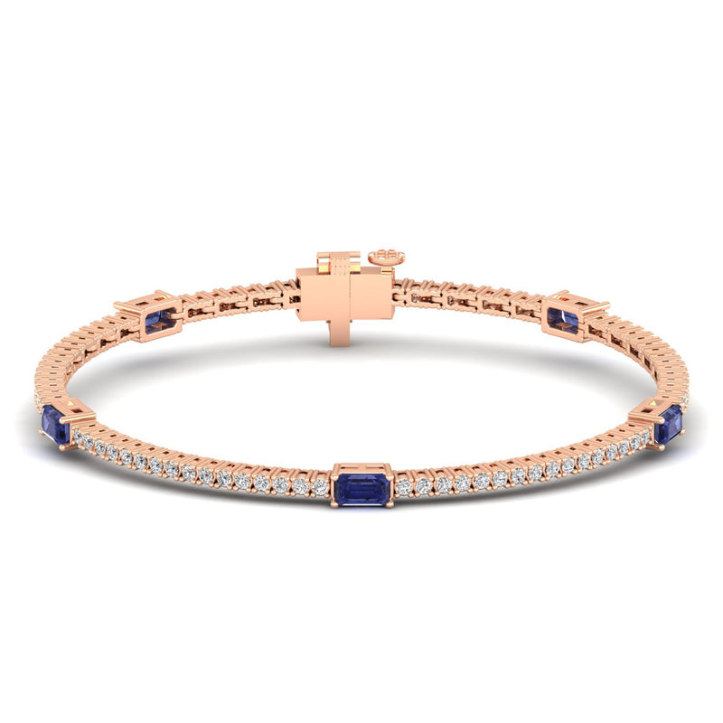 14K Rose Gold - Tanzanite