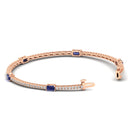 14K Rose Gold - Tanzanite
