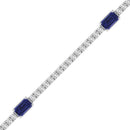 14K White Gold - Tanzanite