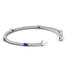 14K White Gold - Tanzanite