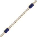14K Yellow Gold - Tanzanite