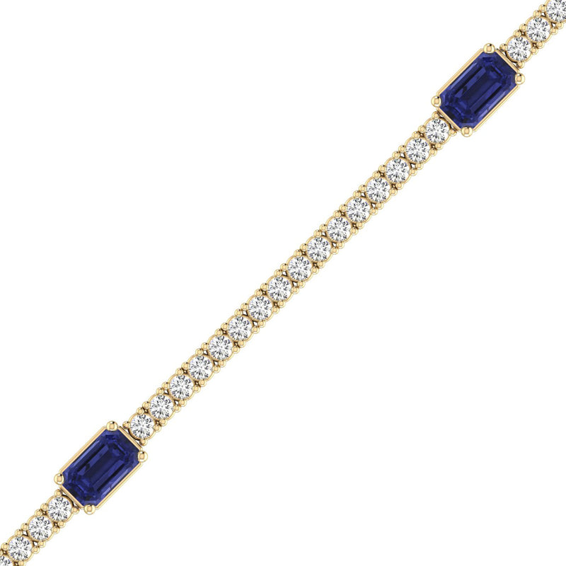 14K Yellow Gold - Tanzanite