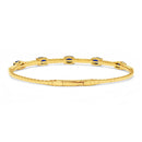 14K Yellow Gold - Sapphire