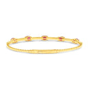 14K Yellow Gold - Ruby