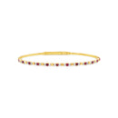 14K Yellow Gold - Ruby