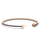 14K Rose Gold - Sapphire