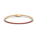 14K Yellow Gold - Ruby