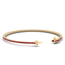 14K Yellow Gold - Ruby