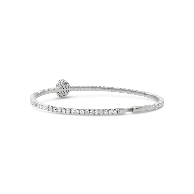 14K White Gold - Emerald