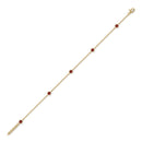 14K Yellow Gold - Ruby