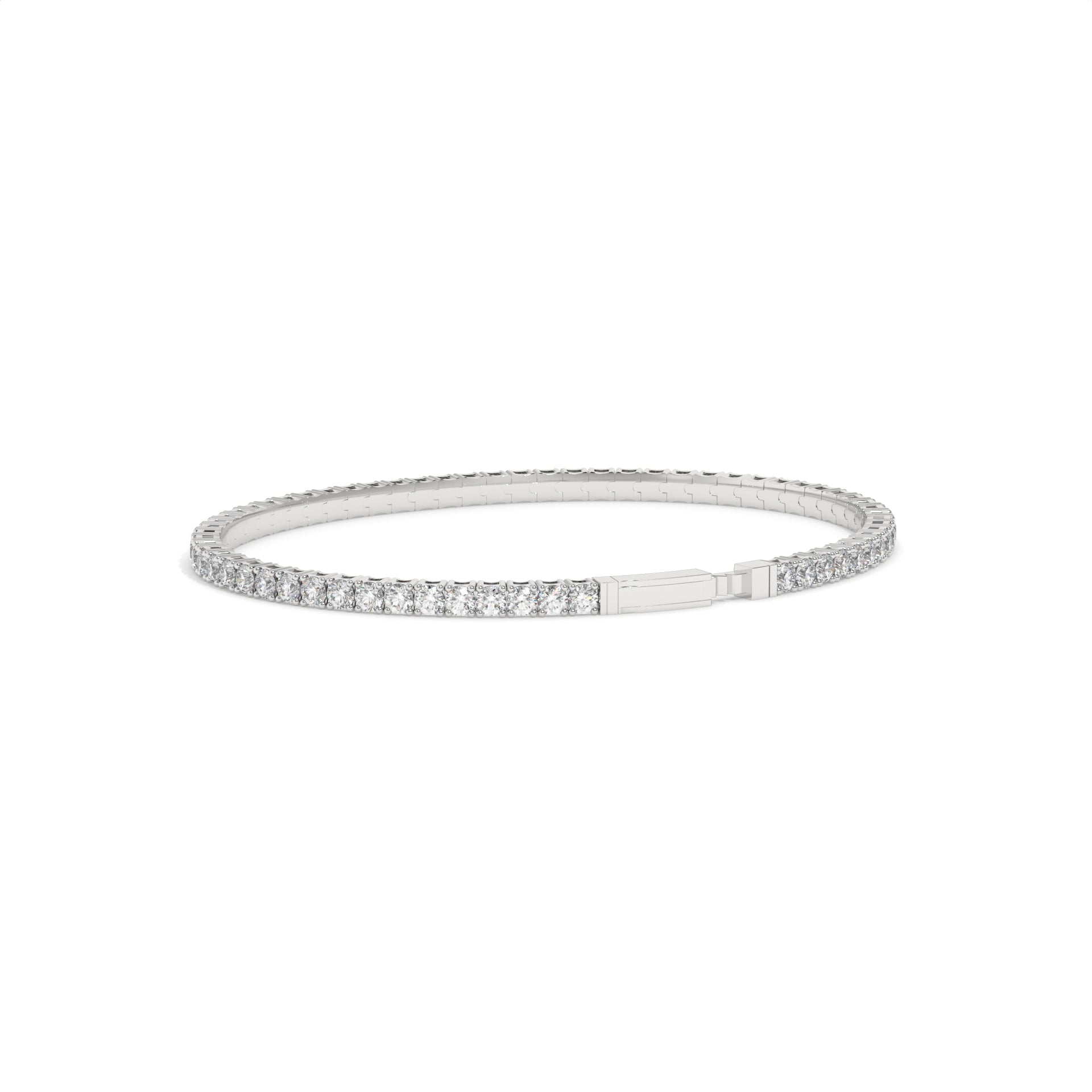 14K White Gold - 4.00