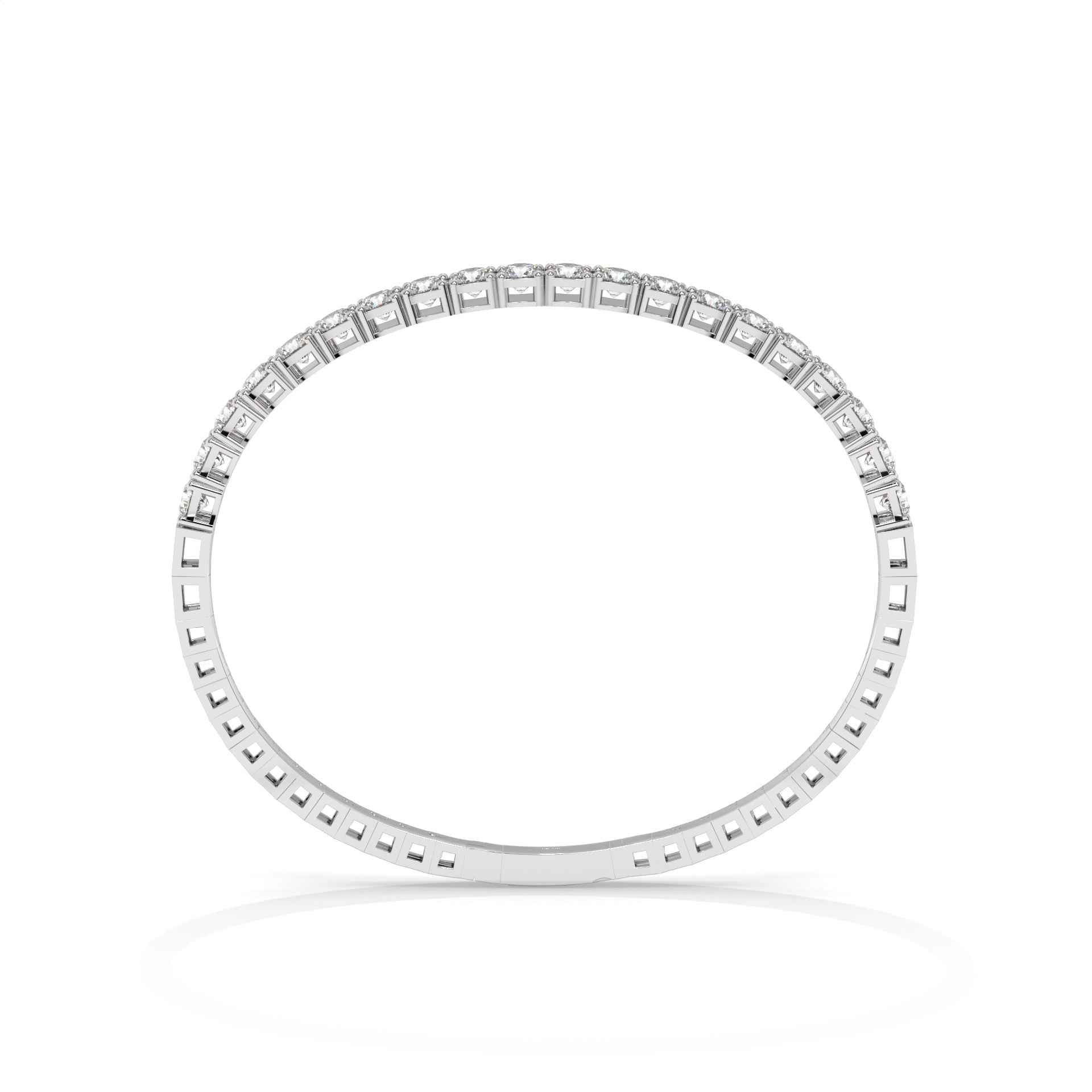 14K White Gold - 5.00