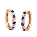 14K Rose Gold - Sapphire