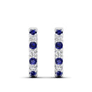 14K White Gold - Sapphire