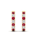 14K Yellow Gold - Ruby