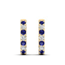 14K Yellow Gold - Sapphire