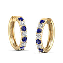 14K Yellow Gold - Sapphire