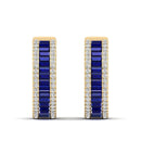 14K Yellow Gold - Sapphire