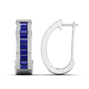 14K White Gold - Sapphire