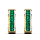 14K Yellow Gold - Emerald