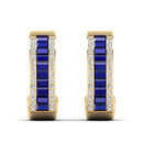 14K Yellow Gold - Sapphire