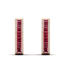 14K Rose Gold - Ruby
