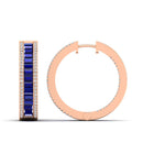 14K Rose Gold - Sapphire