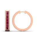 14K Rose Gold - Ruby