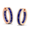 14K Rose Gold - Sapphire