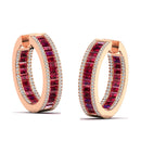 14K Rose Gold - Ruby