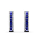 14K White Gold - Sapphire
