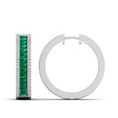 14K White Gold - Emerald