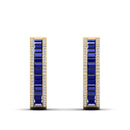 14K Yellow Gold - Sapphire
