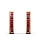 14K Yellow Gold - Ruby