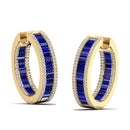 14K Yellow Gold - Sapphire