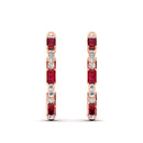 14K Rose Gold - Ruby