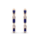 14K Rose Gold - Sapphire
