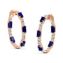 14K Rose Gold - Sapphire