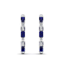 14K White Gold - Sapphire