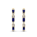14K Yellow Gold - Sapphire