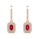 14K Rose Gold - Ruby