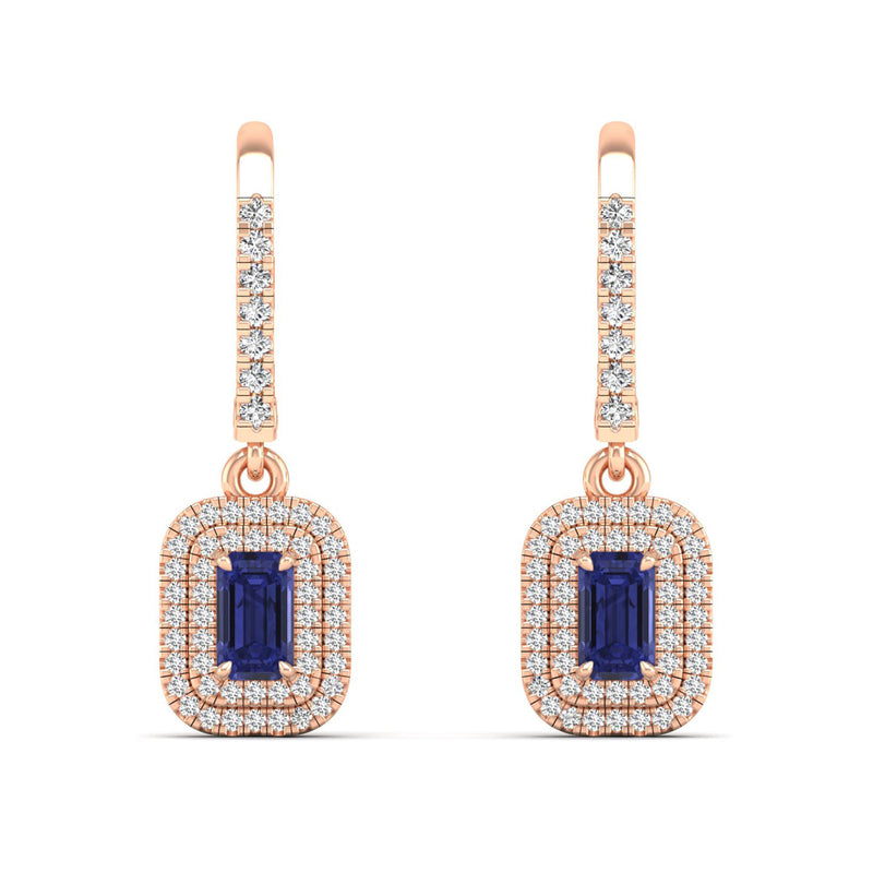 14K Rose Gold - Tanzanite