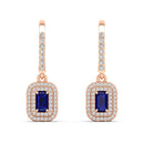 14K Rose Gold - Sapphire