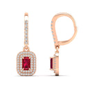 14K Rose Gold - Ruby