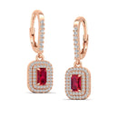 14K Rose Gold - Ruby