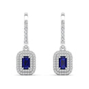 14K White Gold - Sapphire