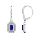 14K White Gold - Sapphire