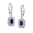 14K White Gold - Sapphire