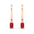 14K Rose Gold - Ruby