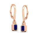 14K Rose Gold - Sapphire